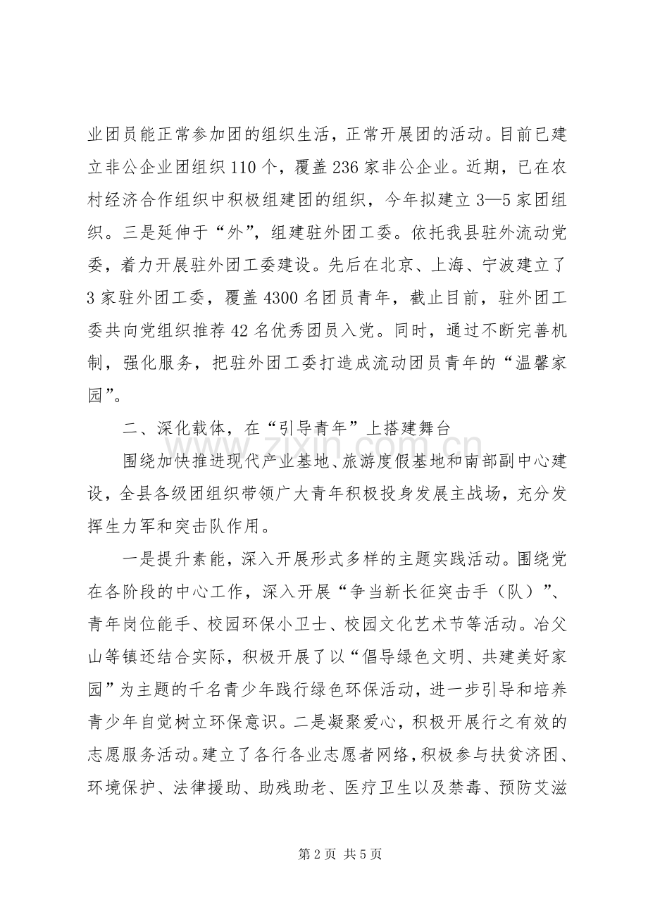 书记在纪念建团座谈会发言稿.docx_第2页