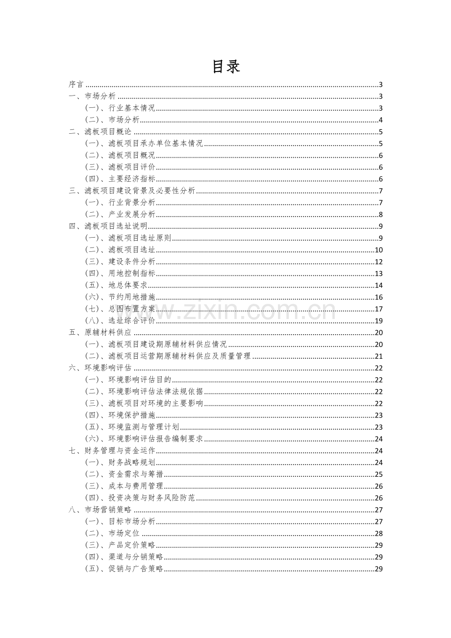 滤板项目可行性分析报告.docx_第2页