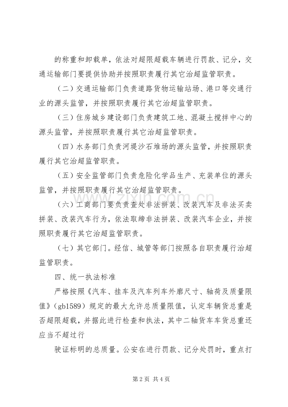 XX镇整治货车违法超限超载行为方案.docx_第2页