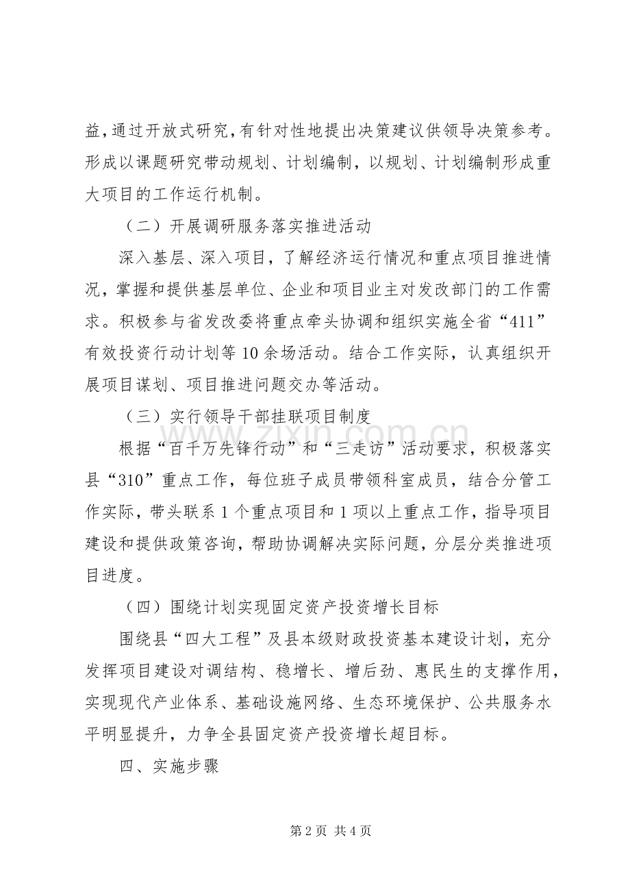 发改局双重专项行动工作实施方案.docx_第2页