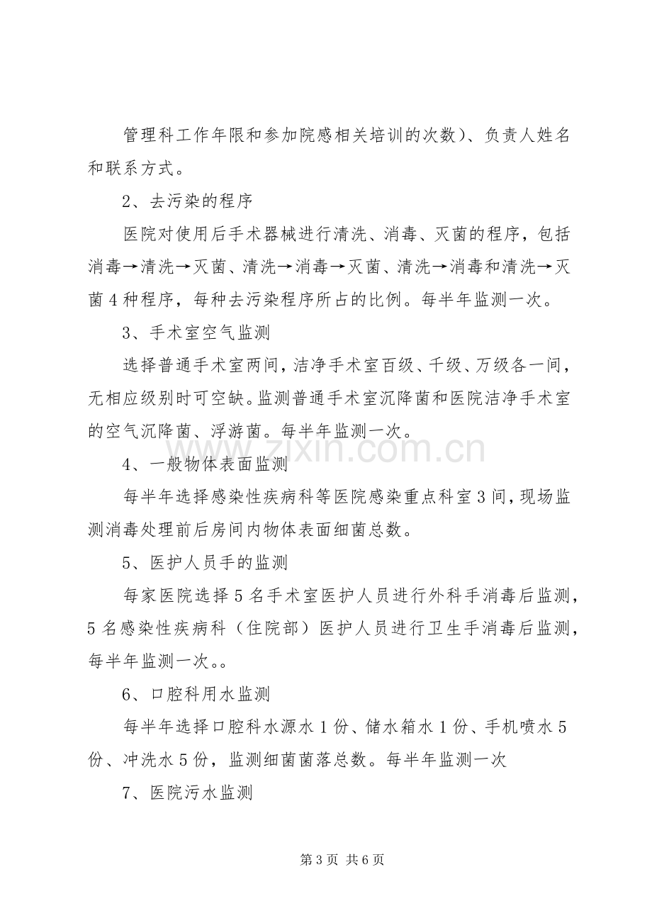 市政办卫生消毒监测实施方案.docx_第3页