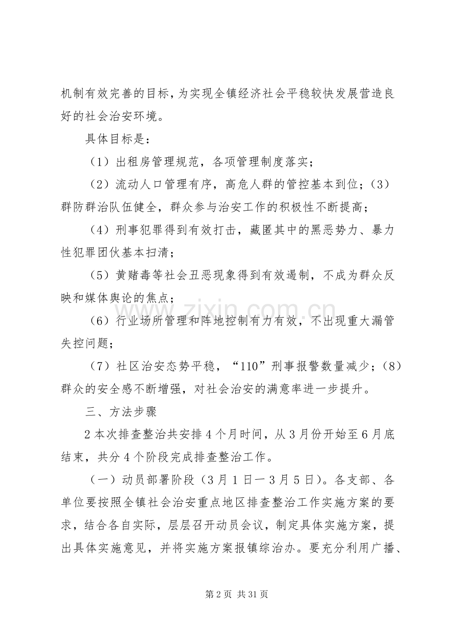 关于进一步加强社会治安重点地区排查整治工作实施方案.docx_第2页