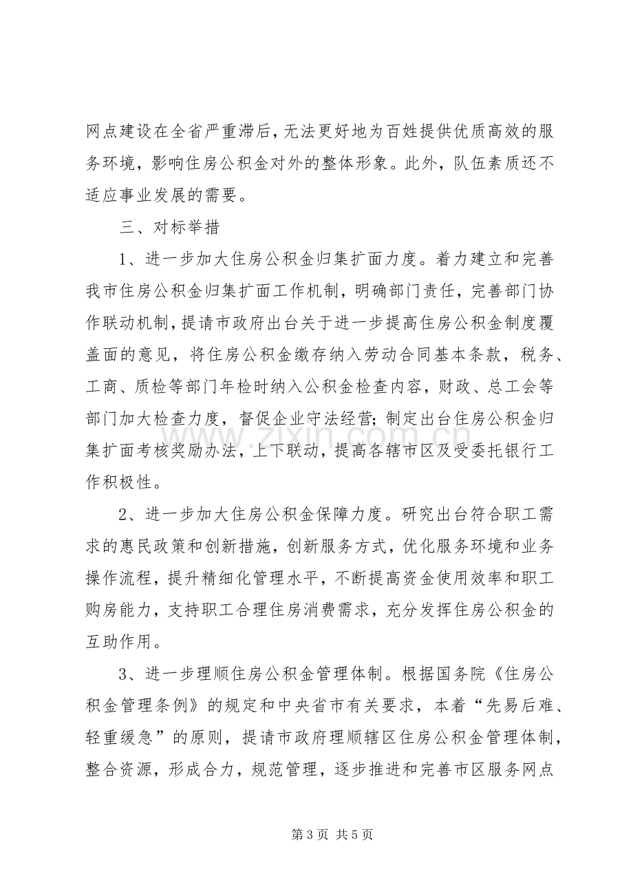 住房中心对标找差创先争优贯彻落实实施方案.docx_第3页