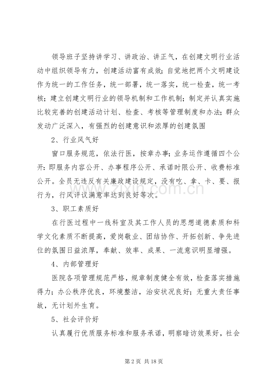 卫生院文明单位创建实施方案.docx_第2页