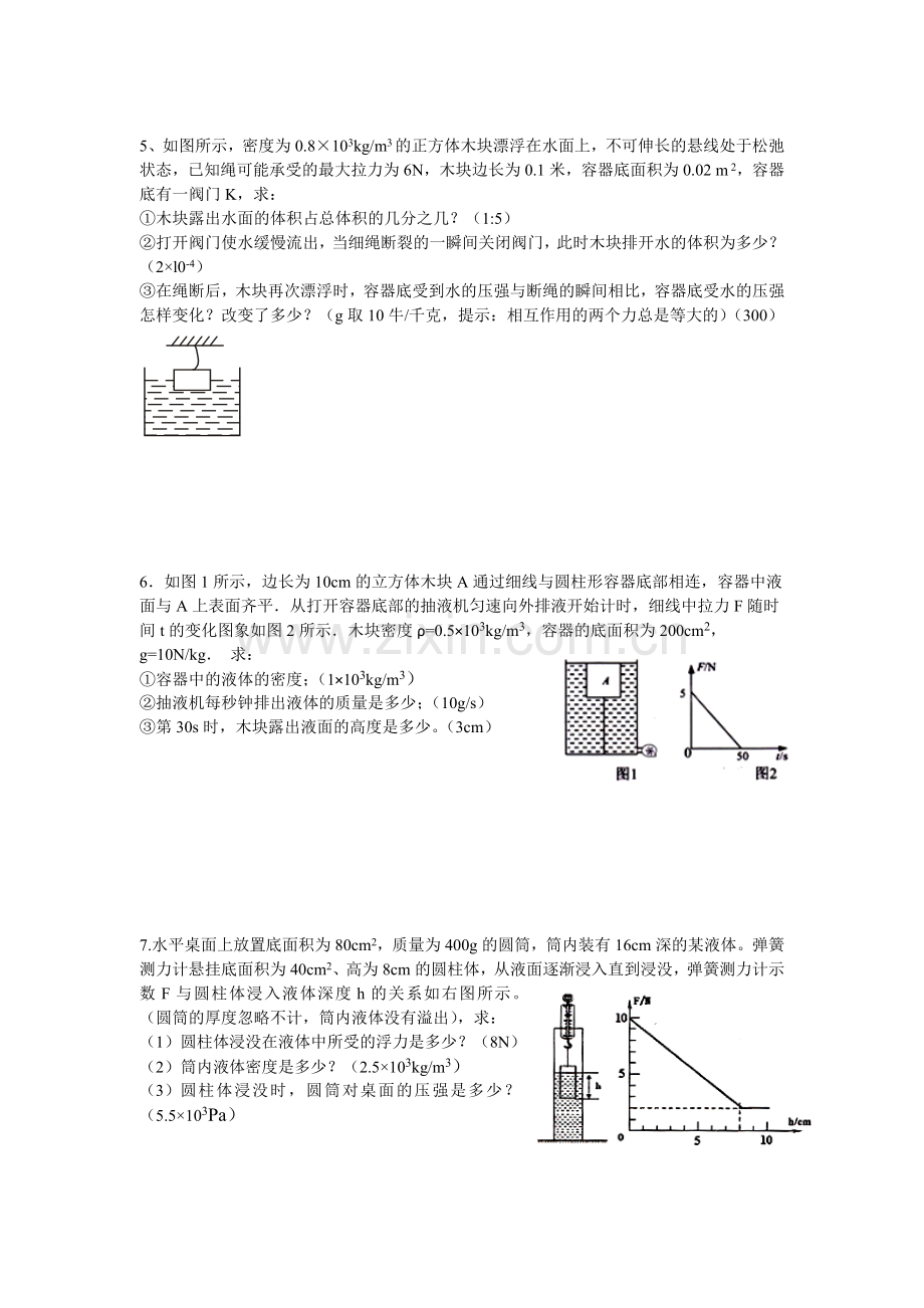 浮力一压强经典计算.doc_第2页