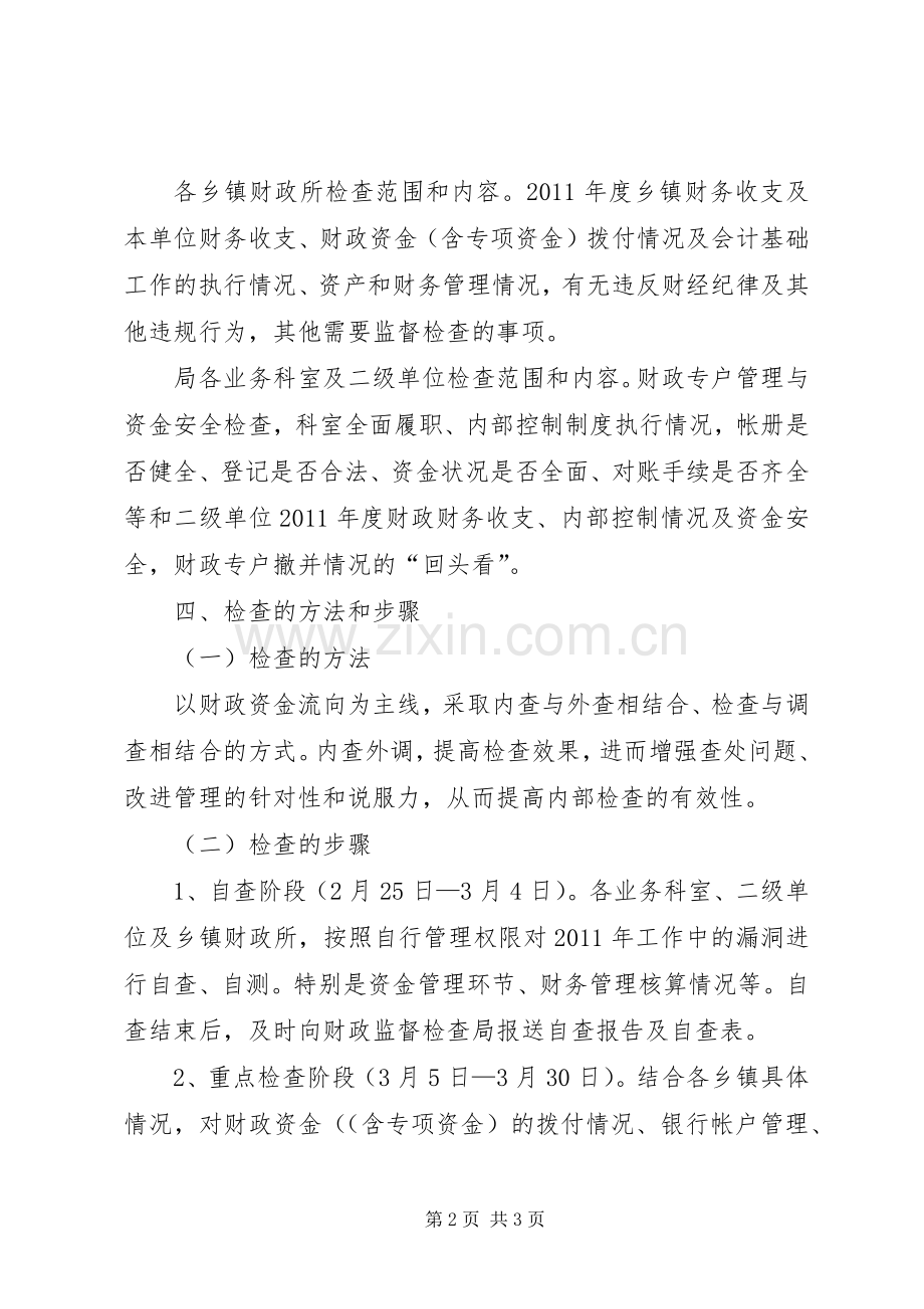 财政局内部监督指导实施方案.docx_第2页