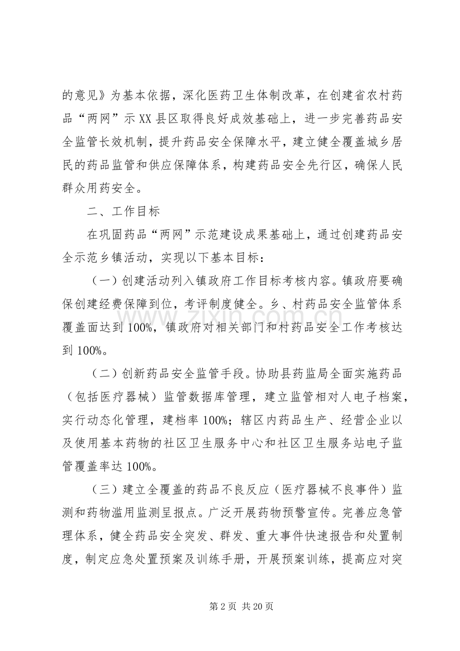 药品示范乡镇创建工作实施方案.docx_第2页