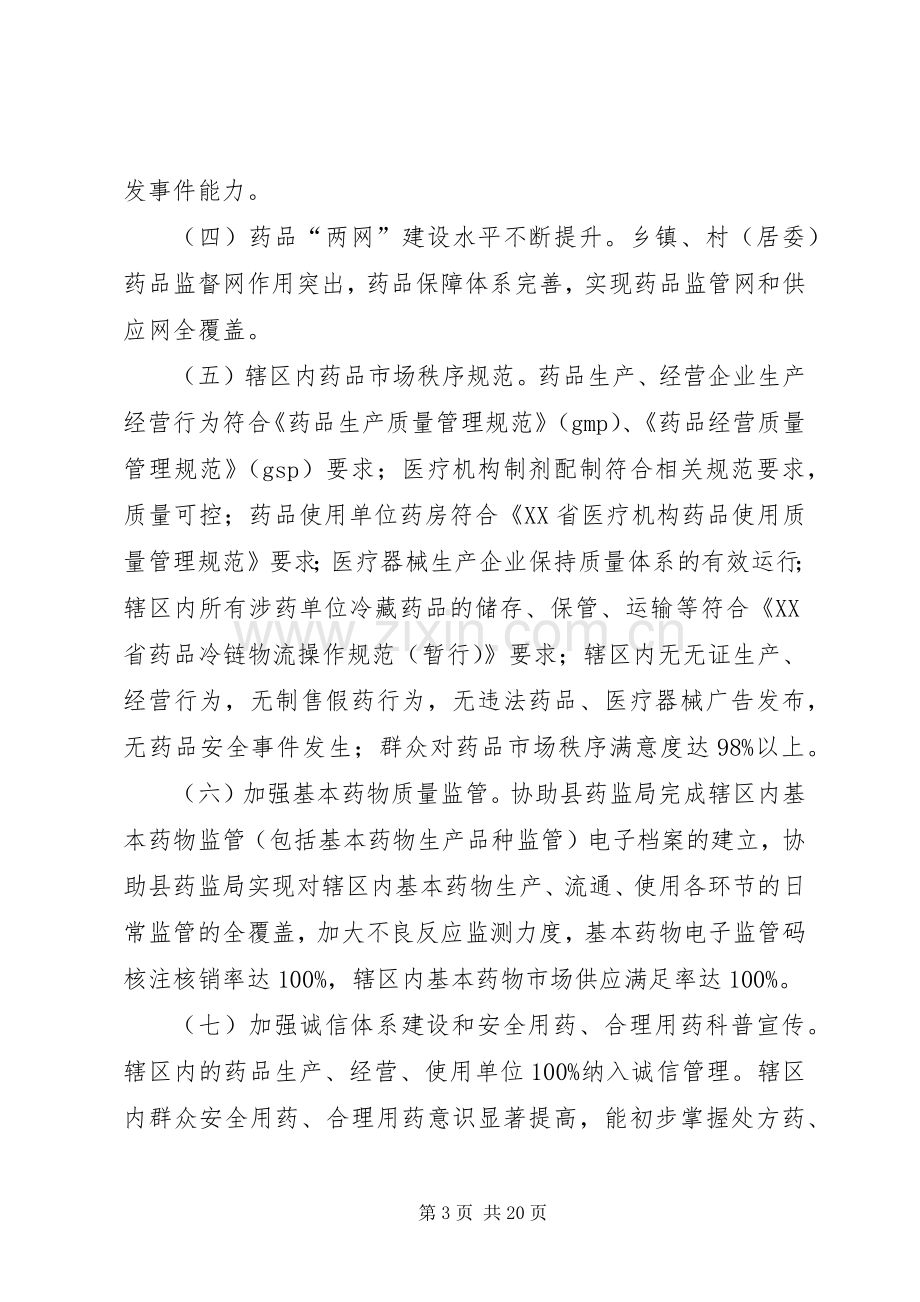 药品示范乡镇创建工作实施方案.docx_第3页