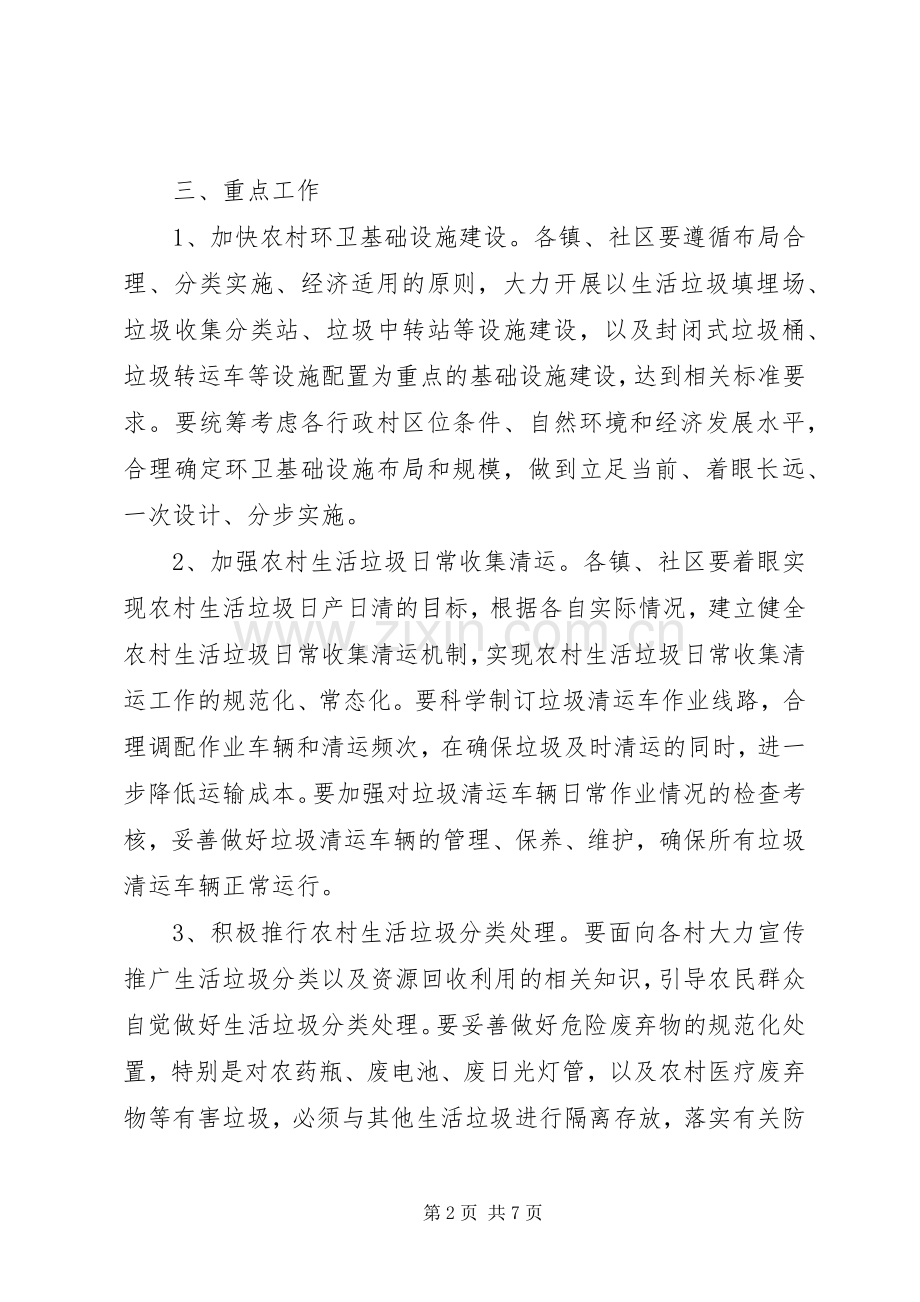 乡村垃圾处置实施方案.docx_第2页