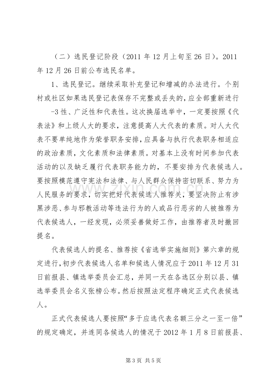 县镇两级人民代表大会换届选举工作方案.docx_第3页