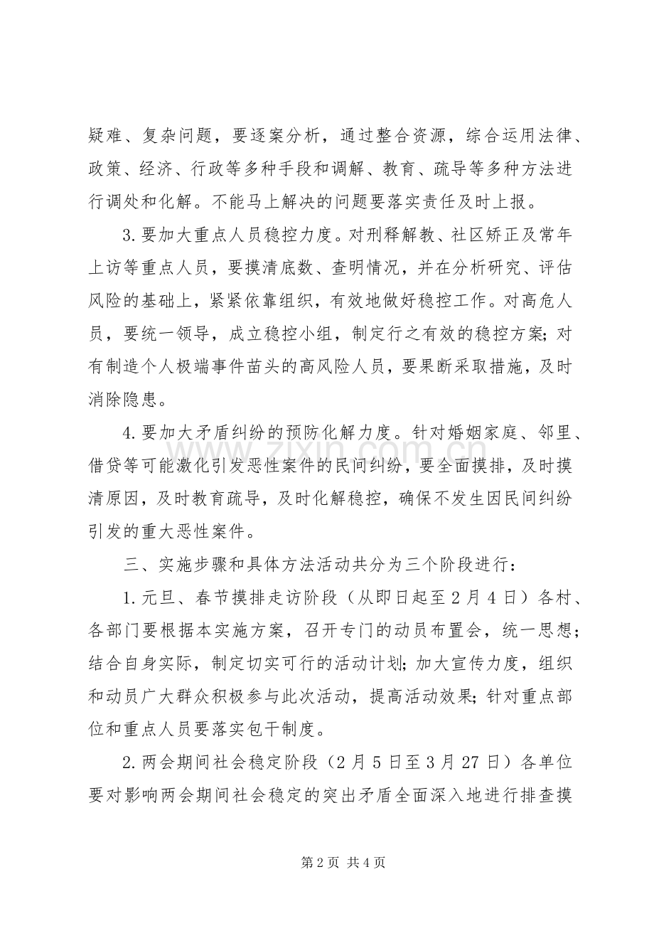 XX年两会期间民事纠纷大排查活动实施方案.docx_第2页