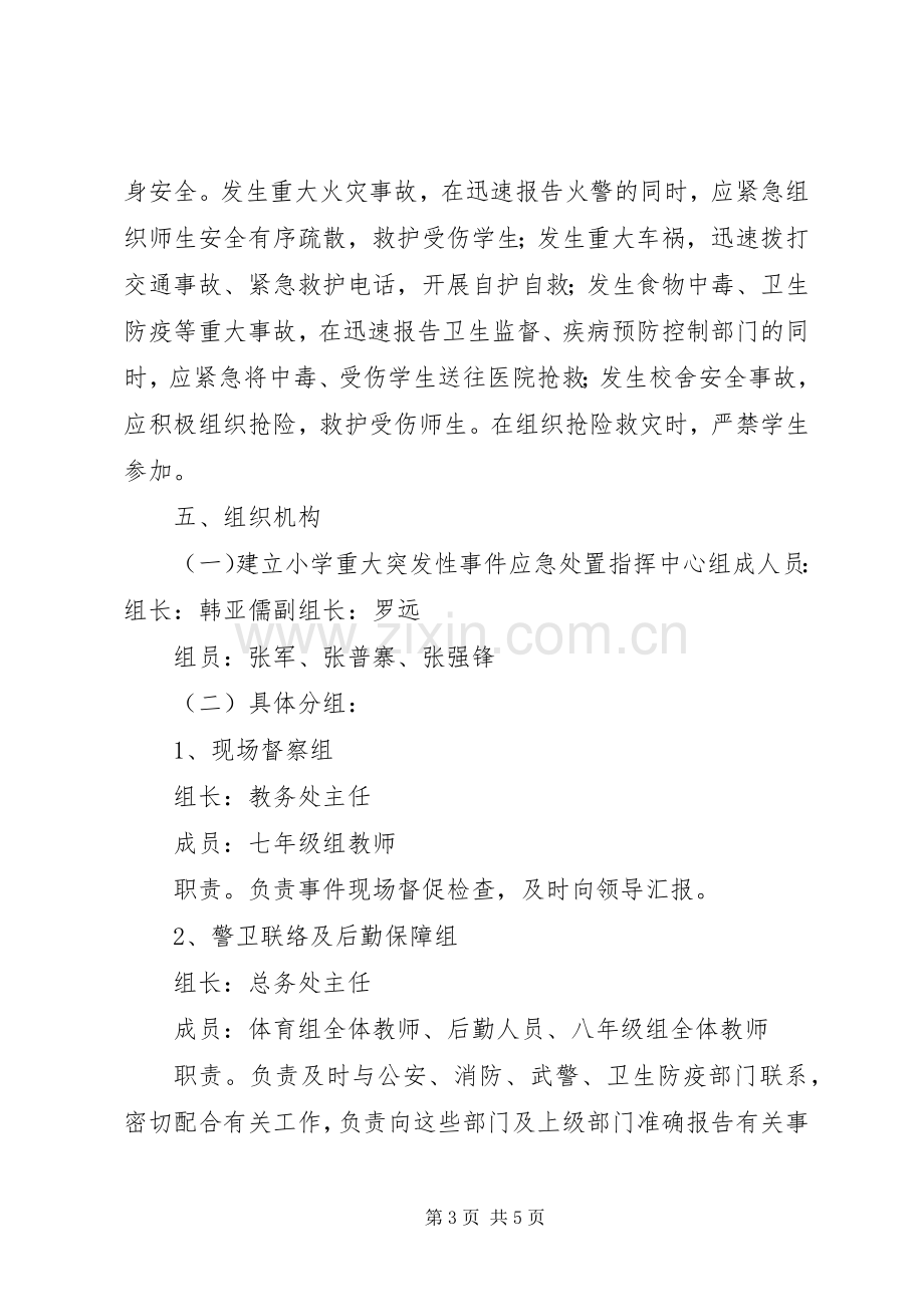 重大突发事件大规模调集应急药品保障实施方案 .docx_第3页