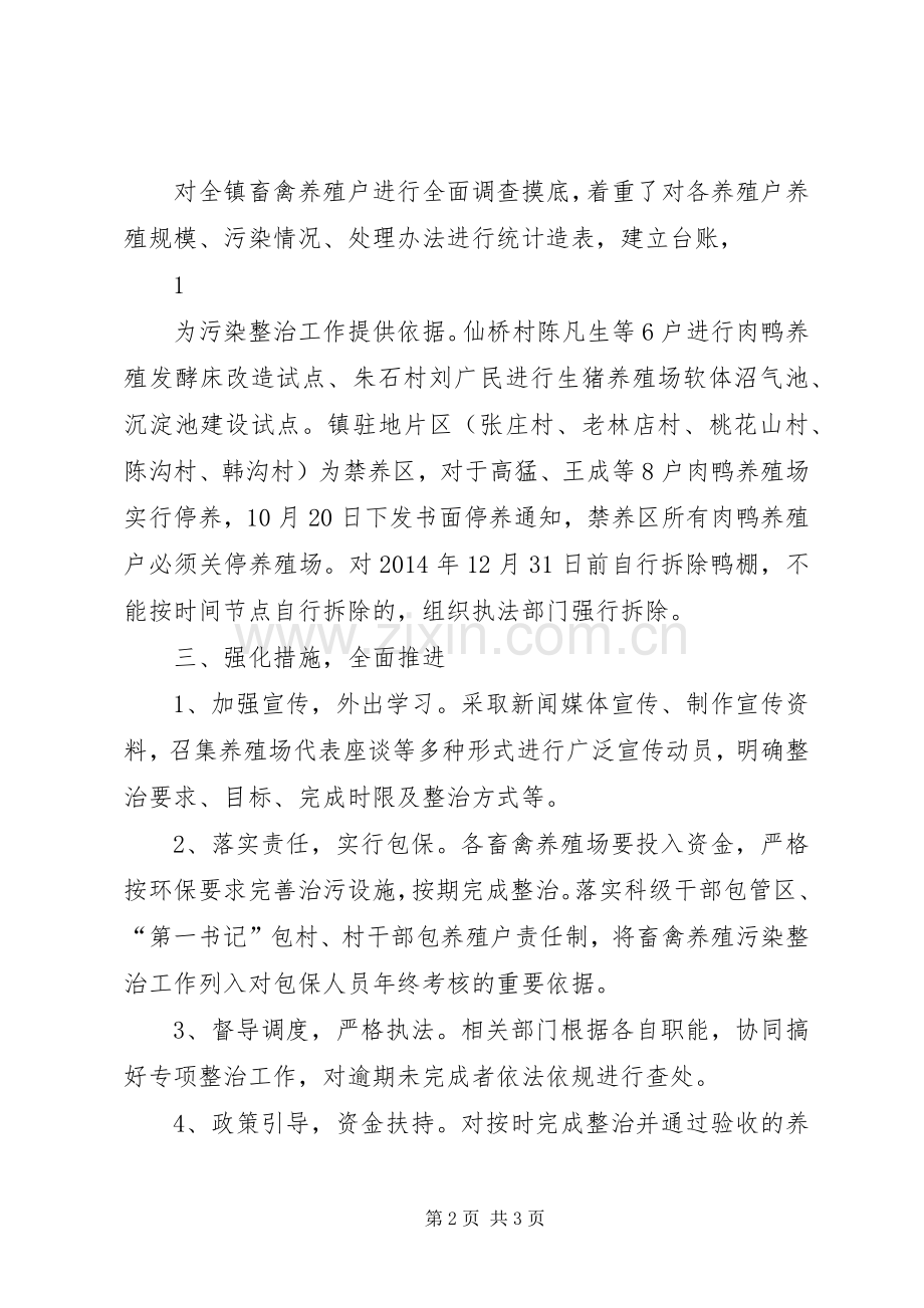 XX县区畜禽养殖污染整治工作实施方案 .docx_第2页