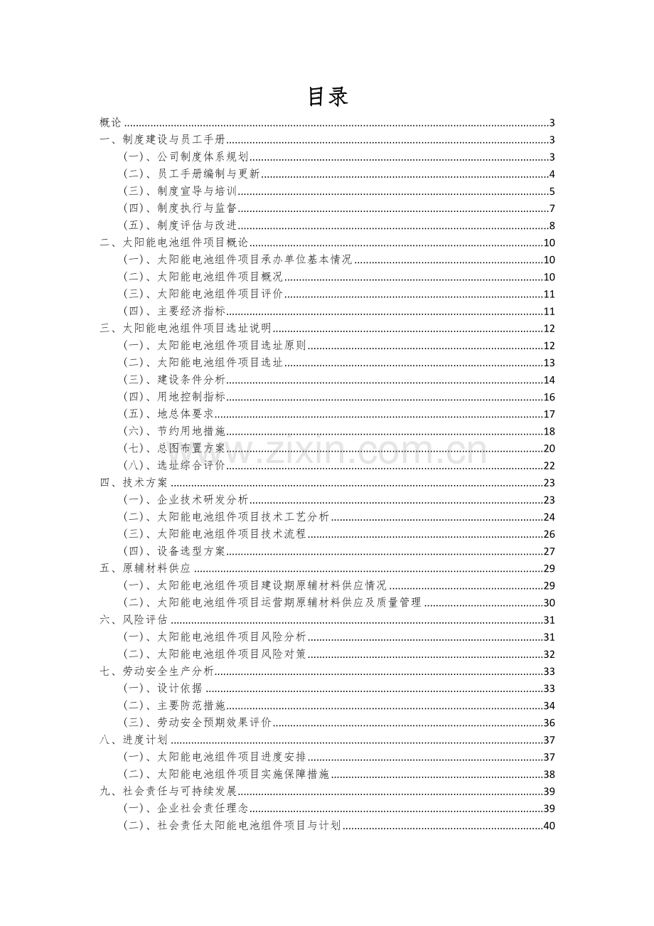 太阳能电池组件项目商业计划书.docx_第2页