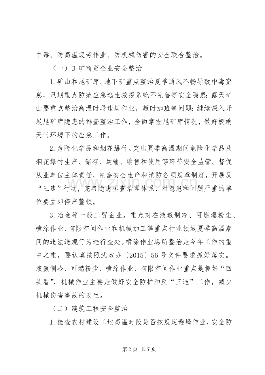 安全生产百日攻坚行动实施方案 .docx_第2页