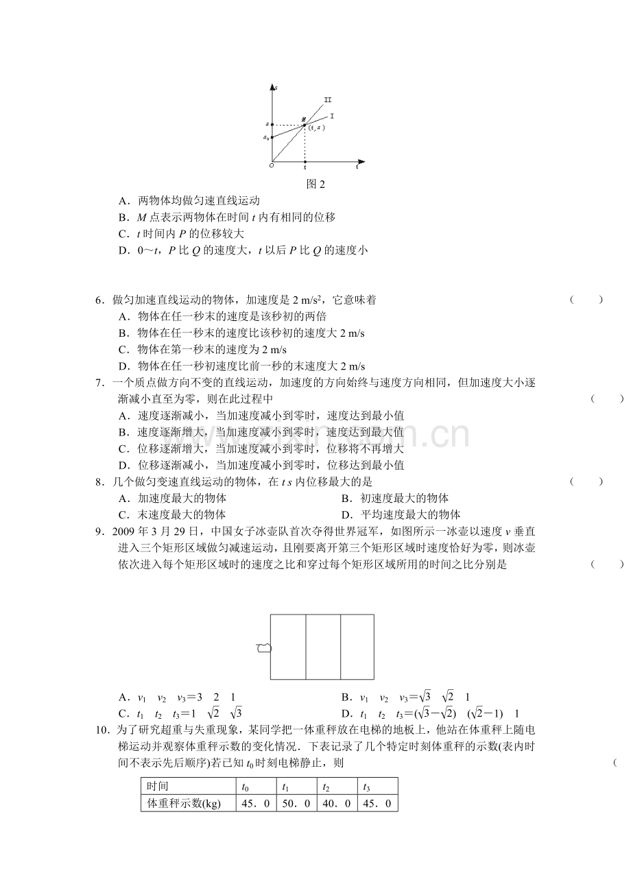 【高一物理】高一物理“每周一练”系列试题（36）.doc_第2页