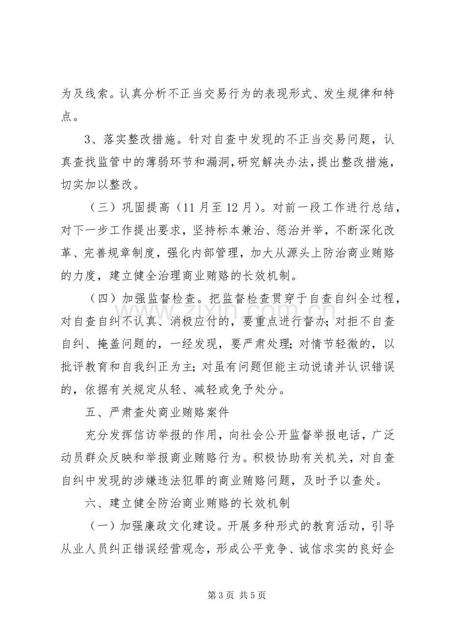 高速公路公司党支部治理商业贿赂专方案.docx_第3页