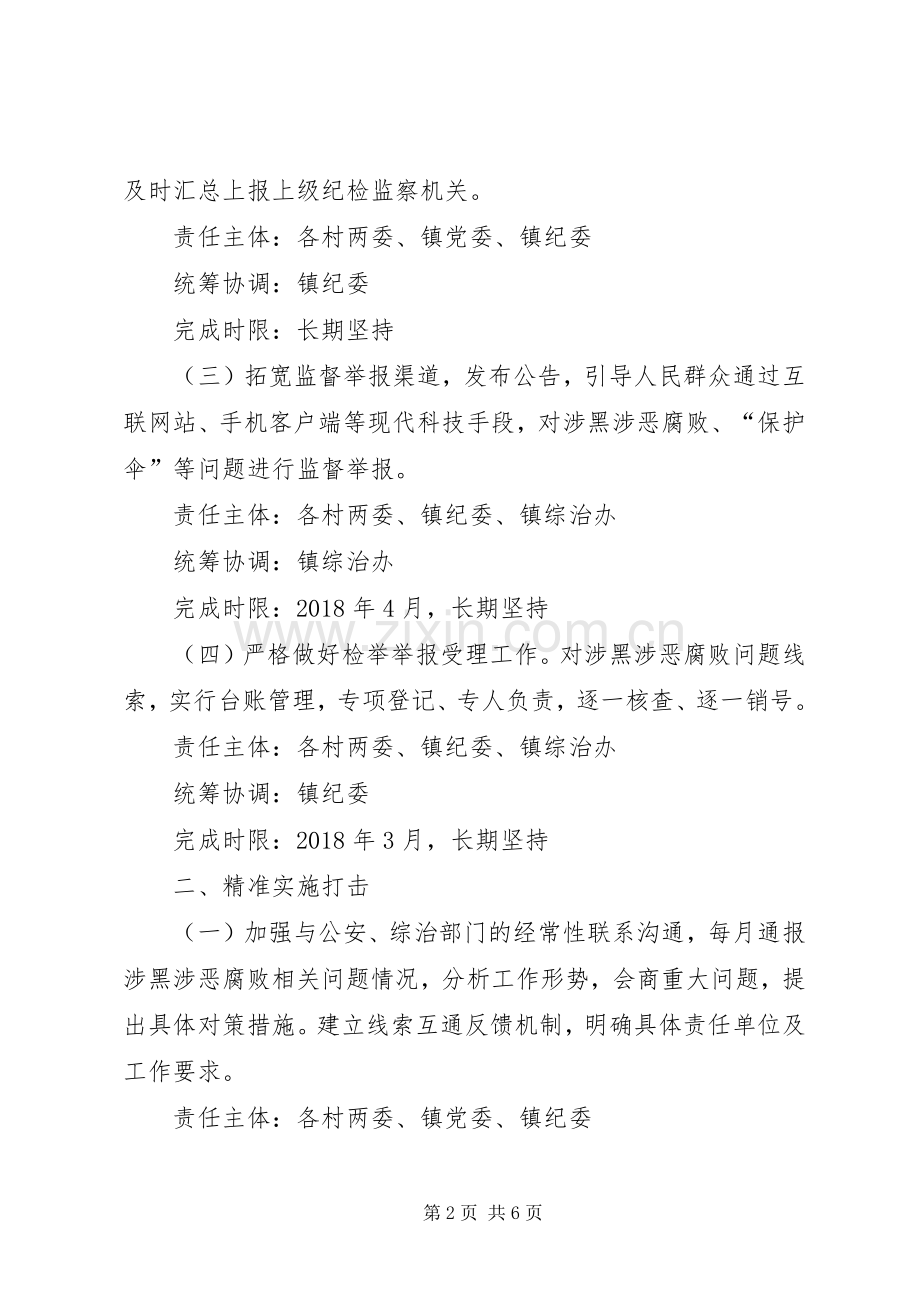 扫黑除恶执纪问责工作实施方案.docx_第2页