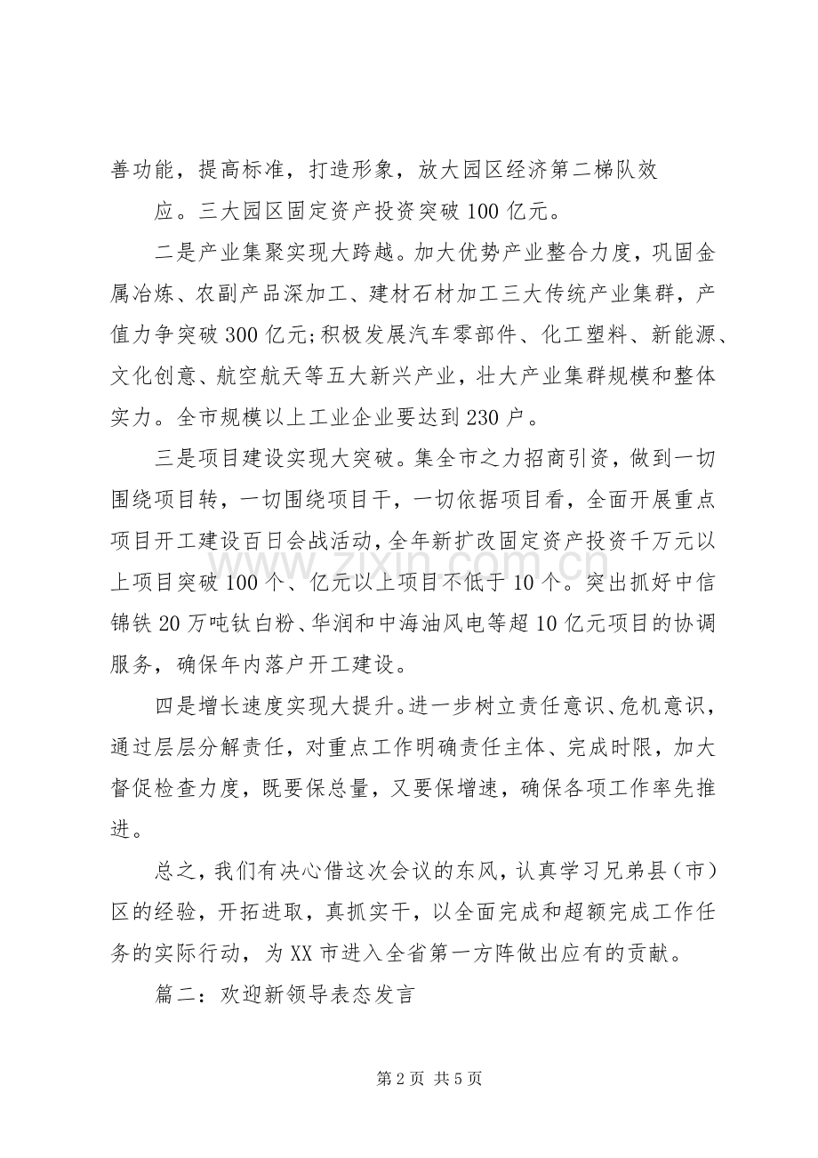 副市长表态发言稿两篇.docx_第2页