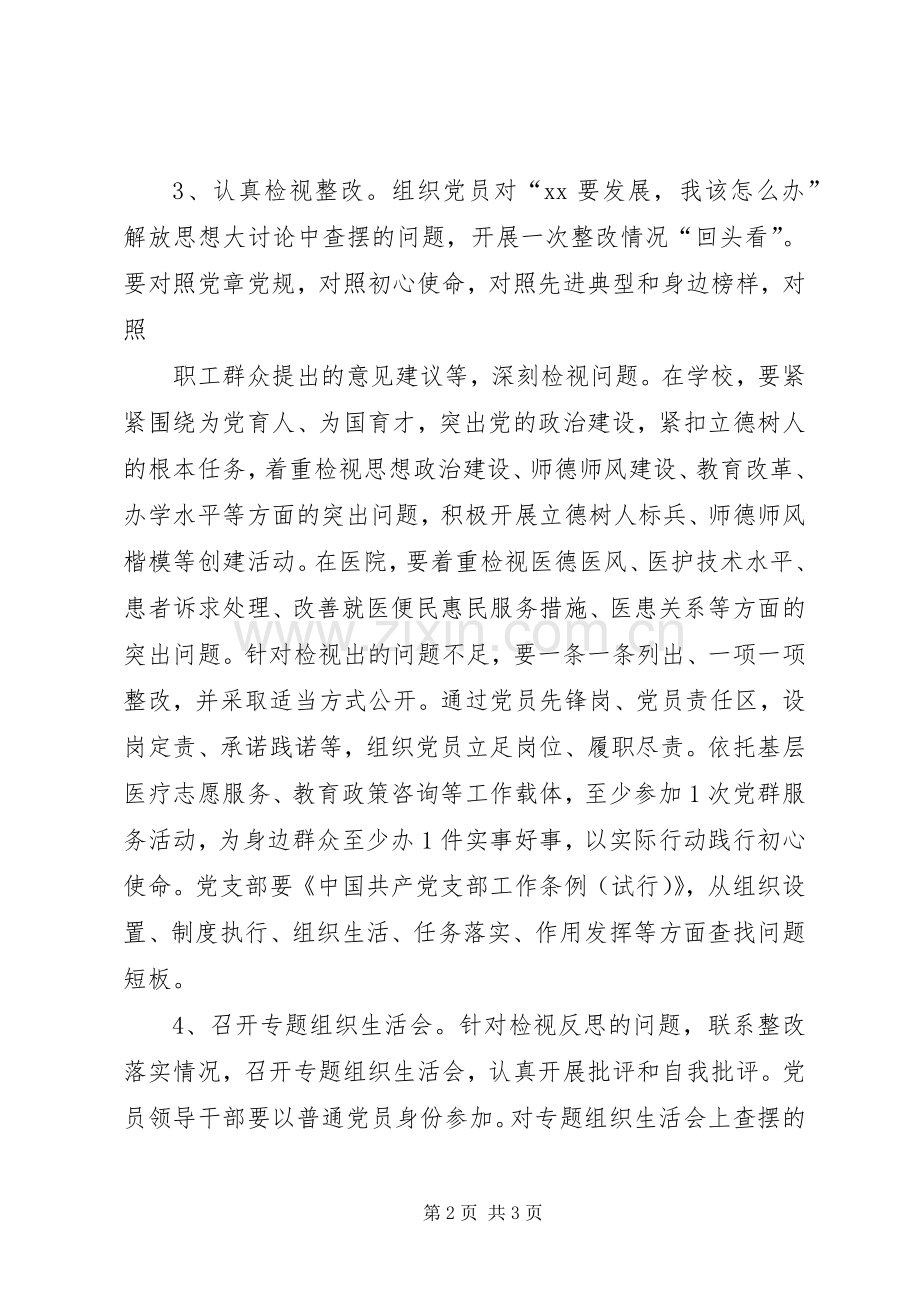 事业单位党支部开展主题教育的指导实施方案.docx_第2页