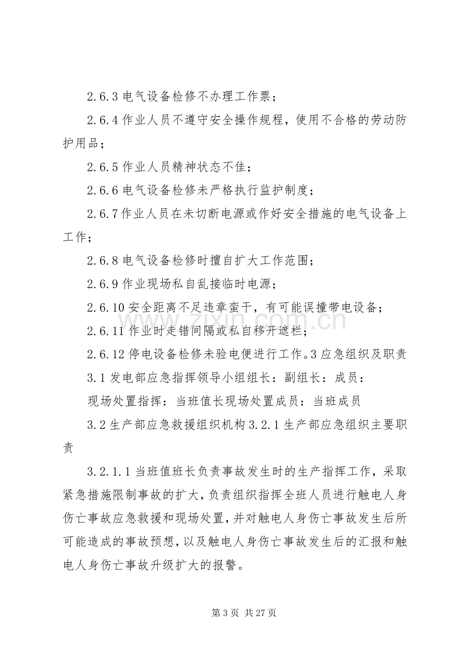 触电伤亡事故处置实施方案.docx_第3页