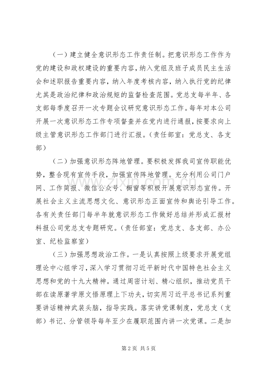 XX年意识形态工作责任制方案.docx_第2页