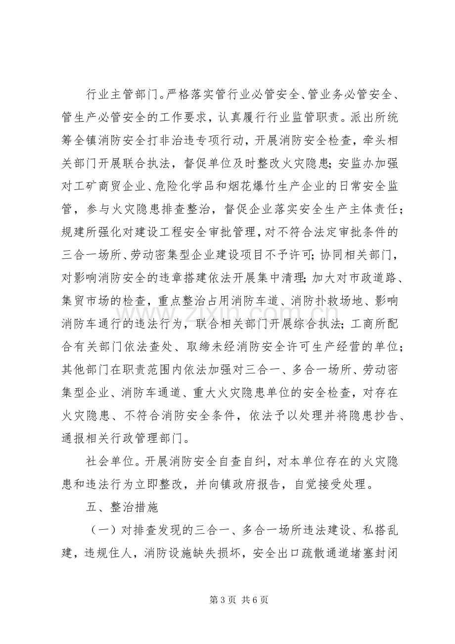 消防安全打非治违专项行动工作实施方案.docx_第3页