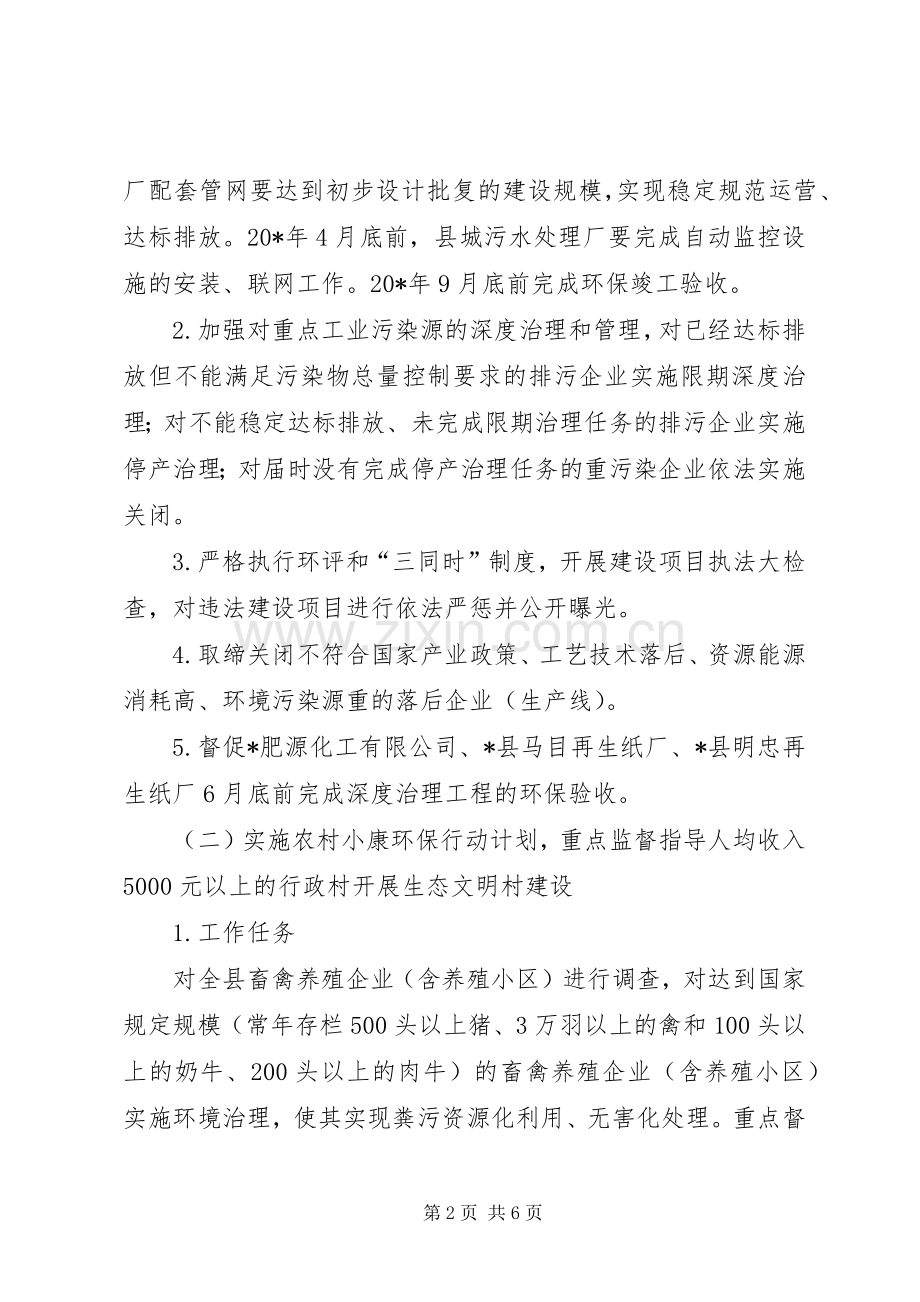 县环境综合整治工作实施方案.docx_第2页