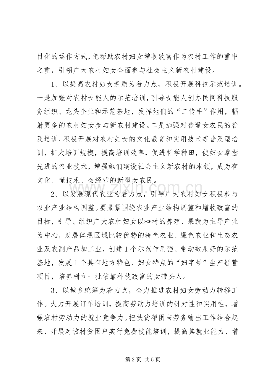 新农村建设试点村方案.docx_第2页