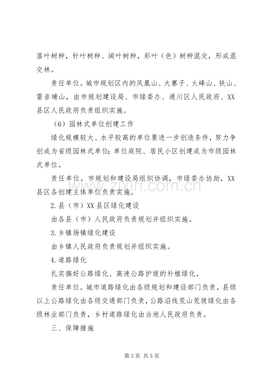 城乡绿化工程实施方案.docx_第3页