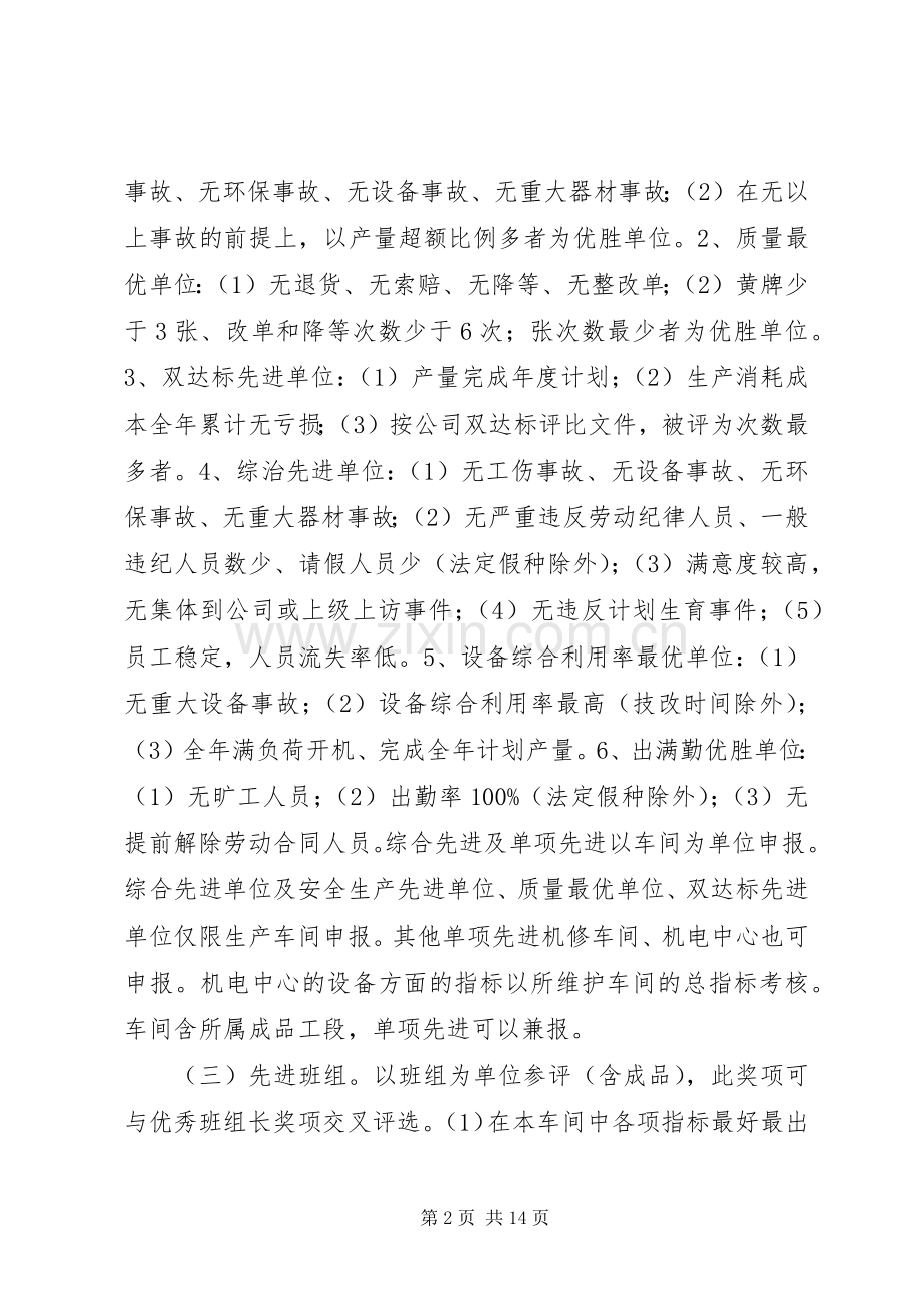 年度评优评先实施方案.docx_第2页