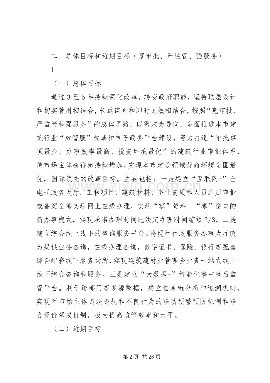 上海建筑行业行政审批制度改革总体实施方案.docx_第2页