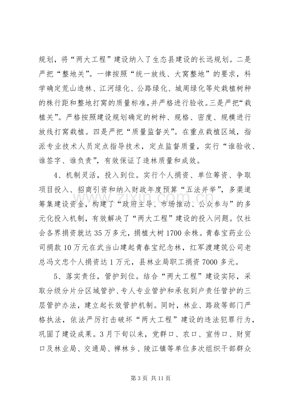 副县长在县城周绿化和绿色通道建设工作会讲话.docx_第3页