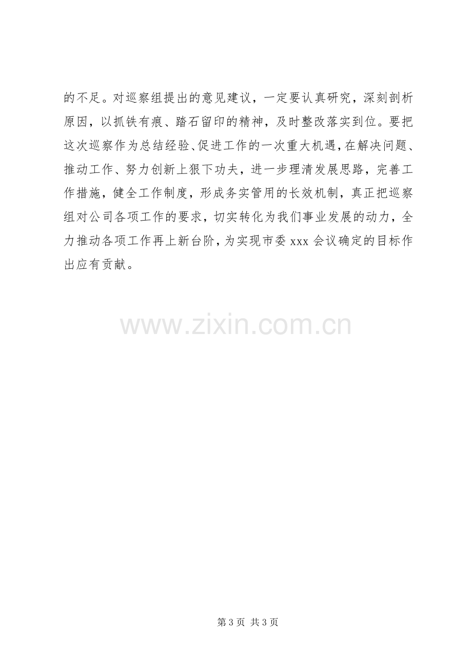 巡察动员会表态发言稿(集团公司).docx_第3页