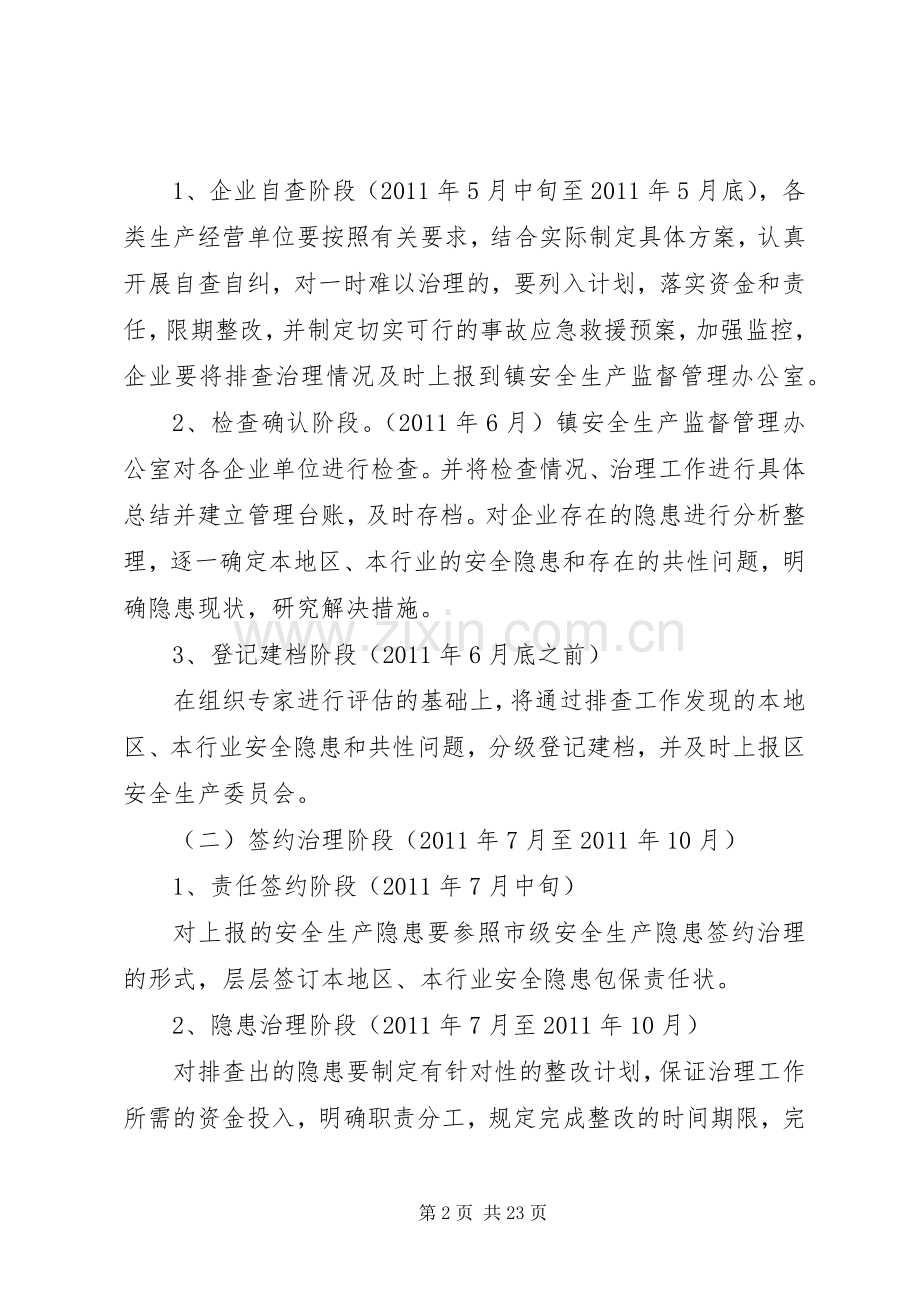 宁河镇开展重大安全生产隐患排查治理专项行动方案.docx_第2页