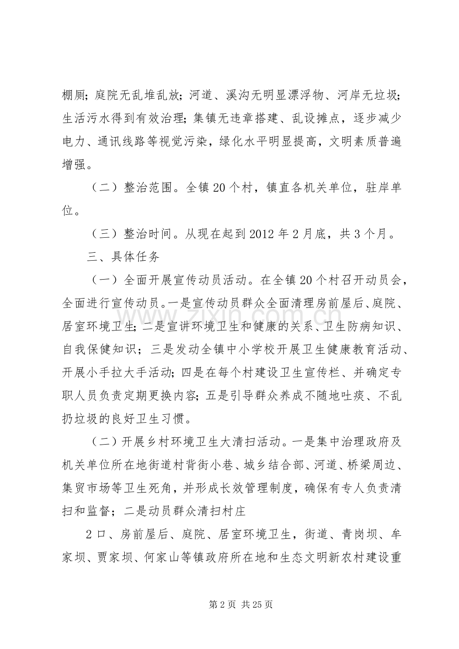 乡村环境整治实施方案.docx_第2页