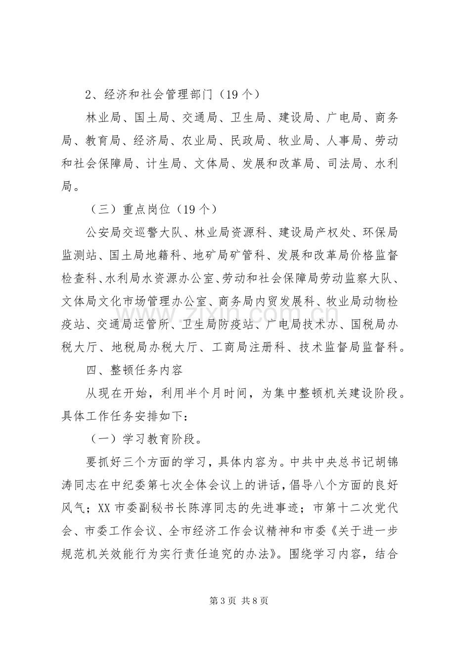 转变干部作风促进机关建设活动实施方案.docx_第3页