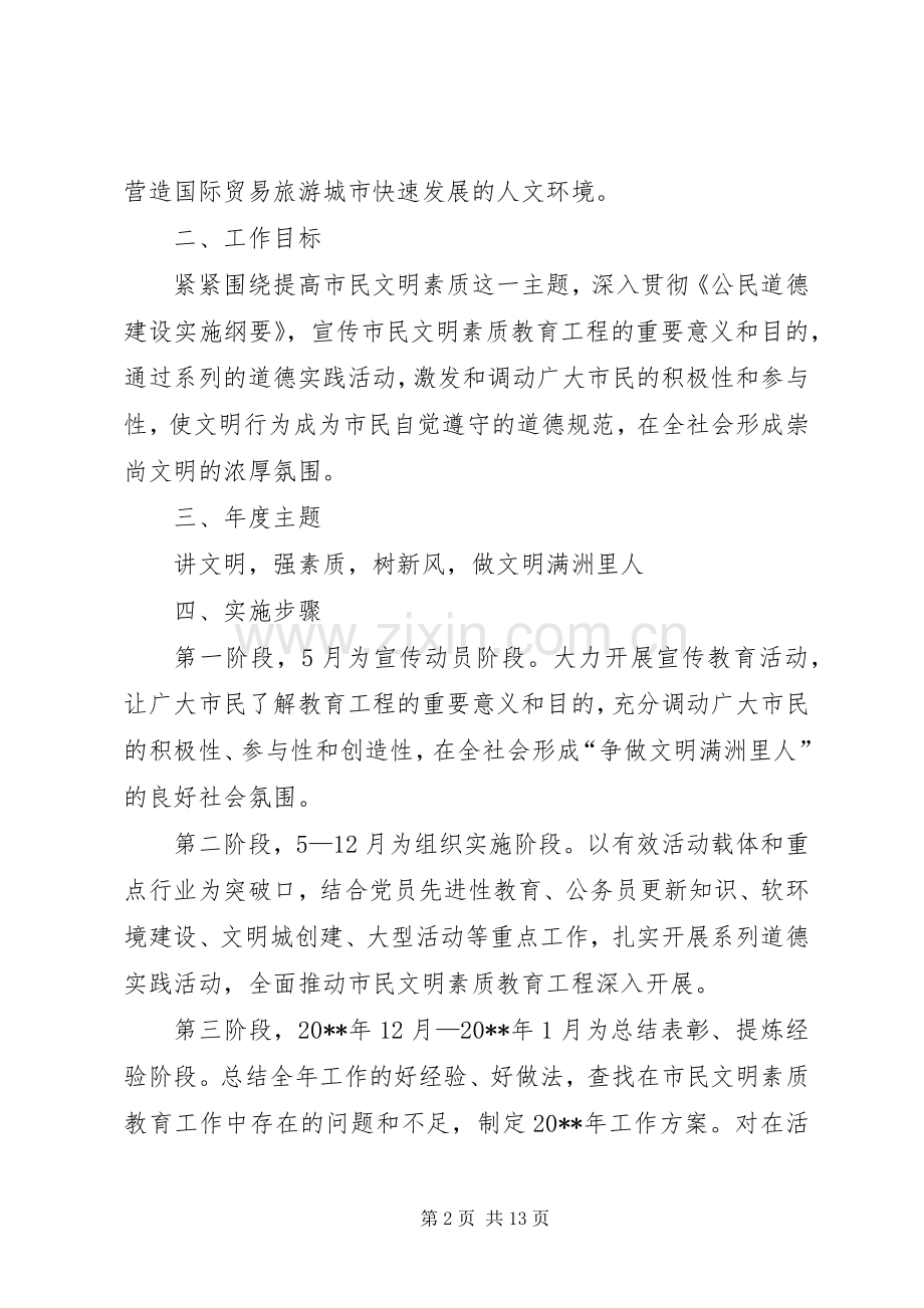 市民文明素质教育工程方案.docx_第2页