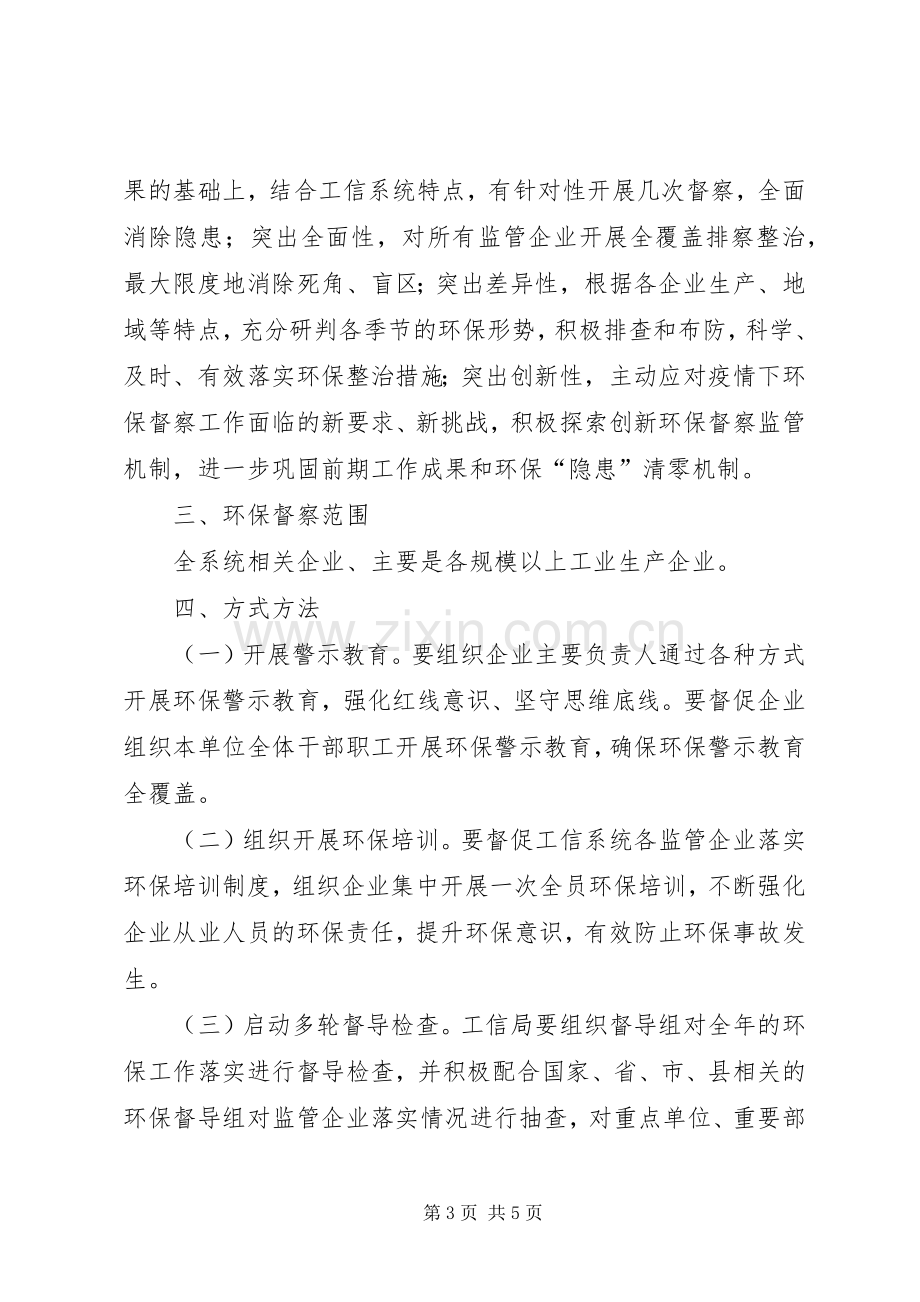 工信局环保督察工作实施方案.docx_第3页