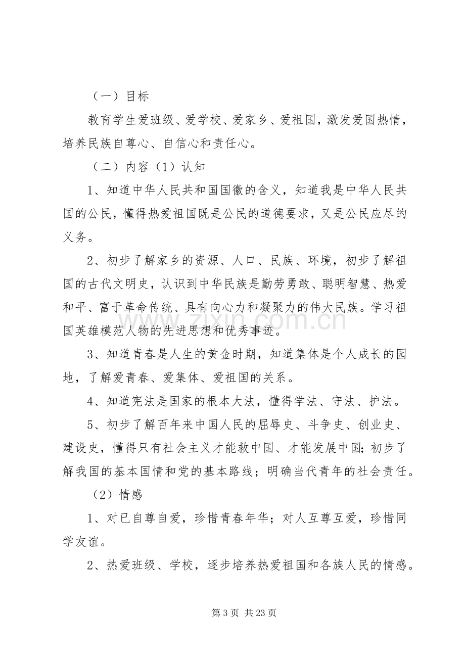 XX社区爱国主义教育活动方案.docx_第3页