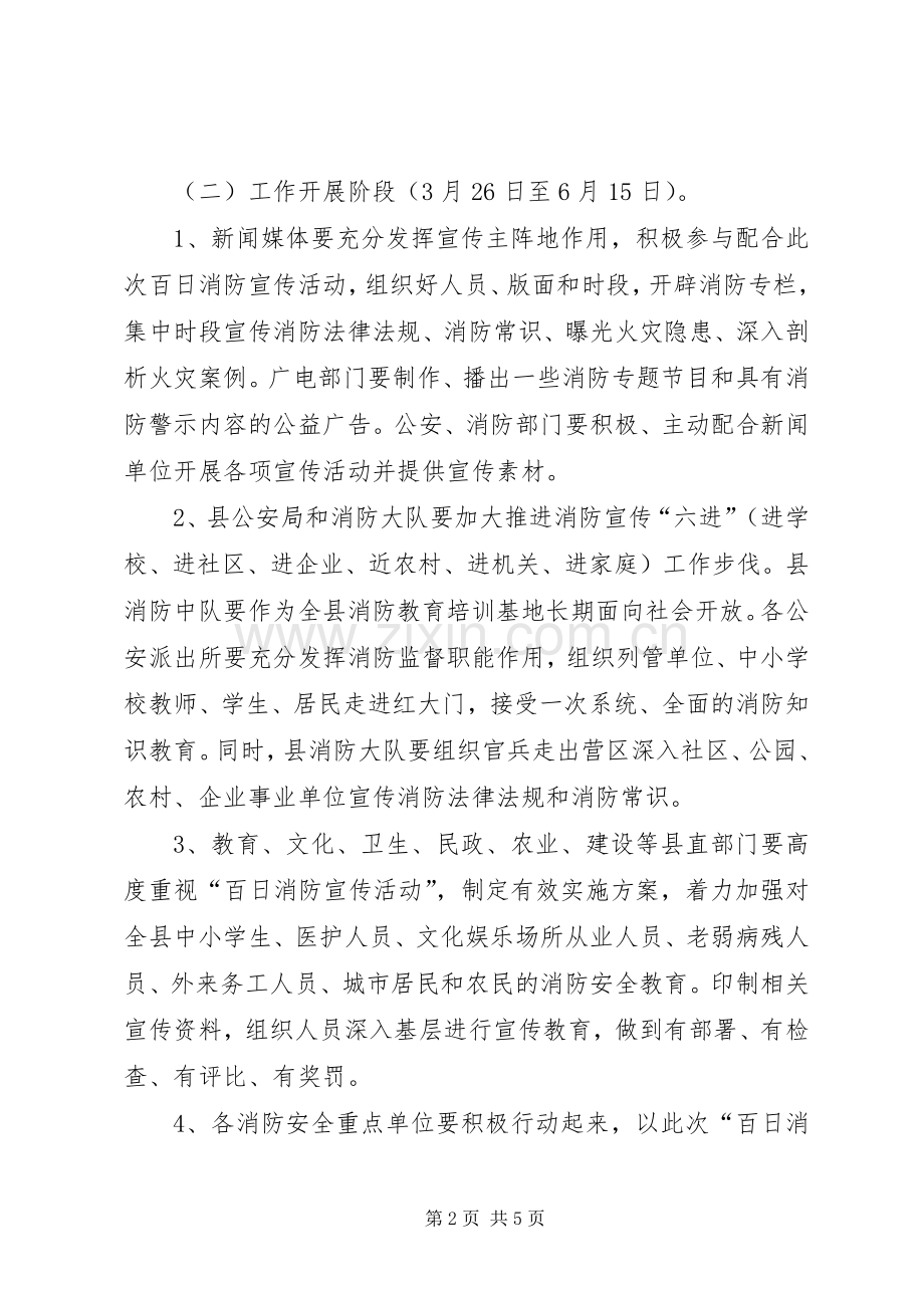 县百日消防宣传活动实施方案.docx_第2页