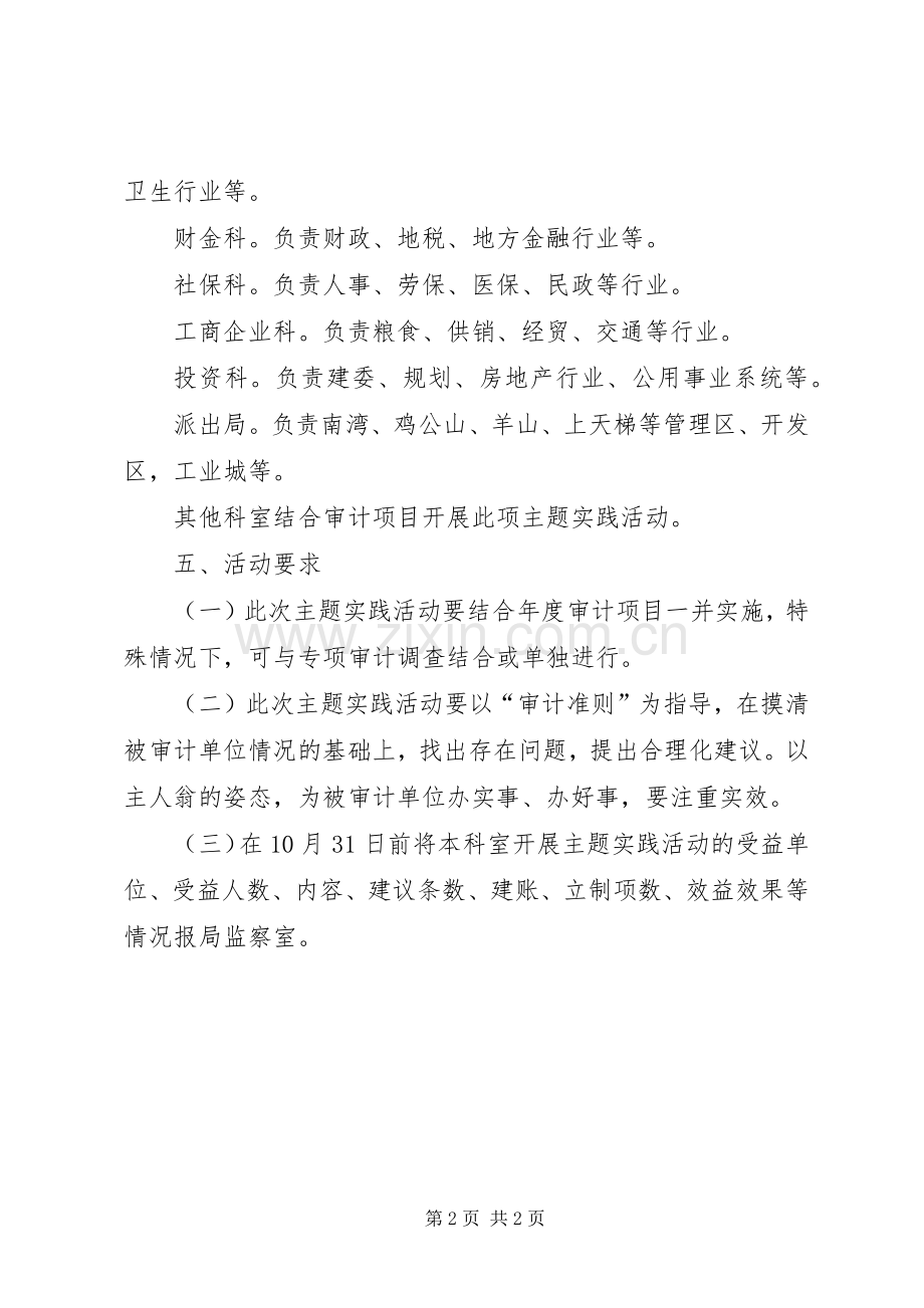 市审计局建设活动实施方案.docx_第2页