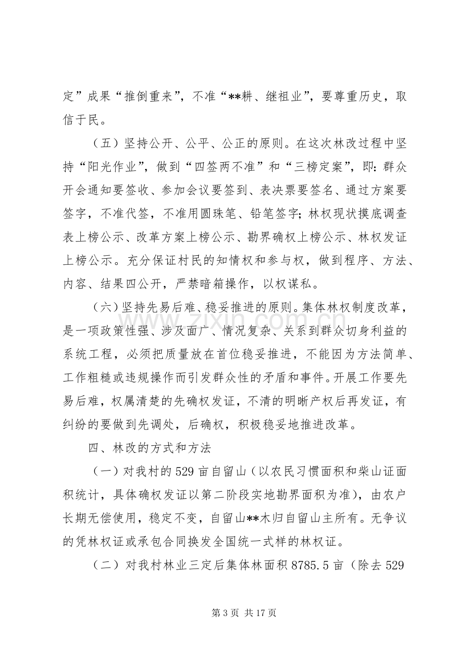 集体林权制度改革方案 (2).docx_第3页