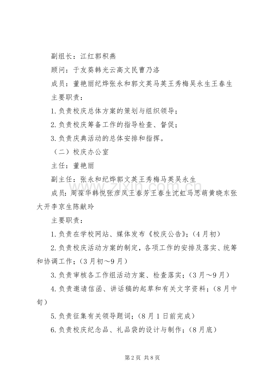 学校周年校庆活动实施方案.docx_第2页