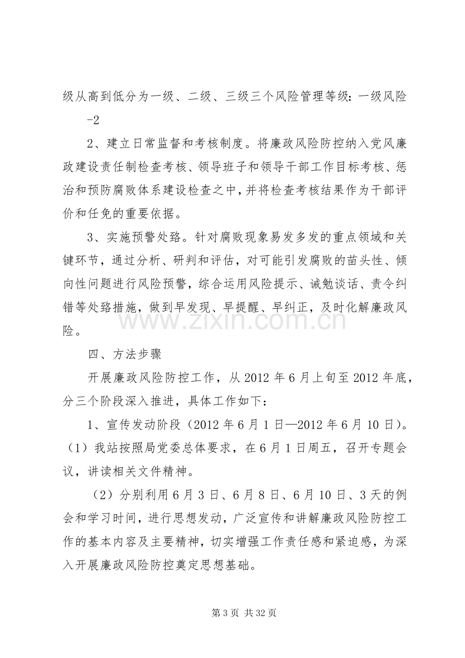 廉政风险防控实施方案.docx_第3页