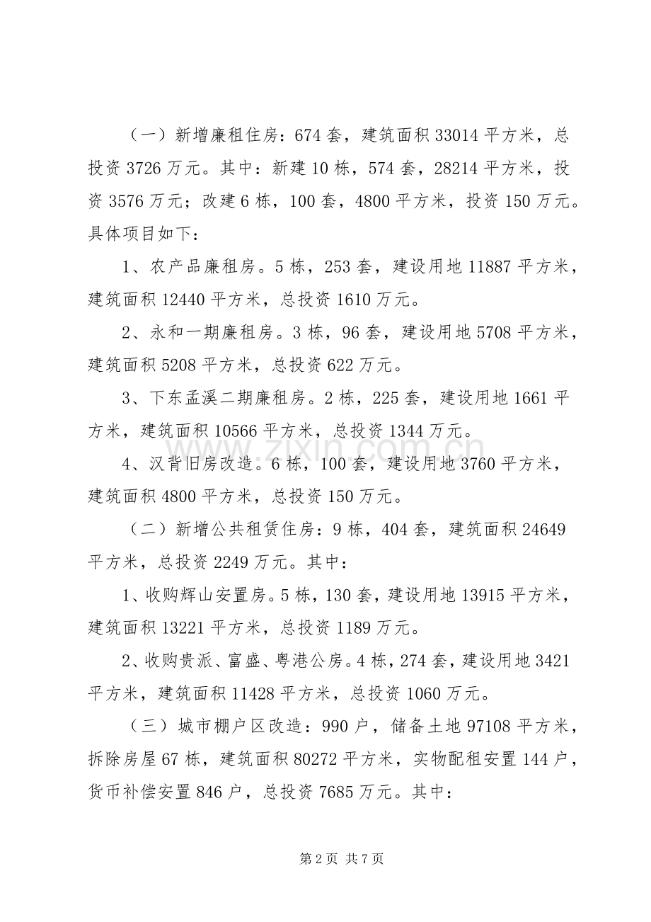 住房保障及棚户区改造工作方案.docx_第2页