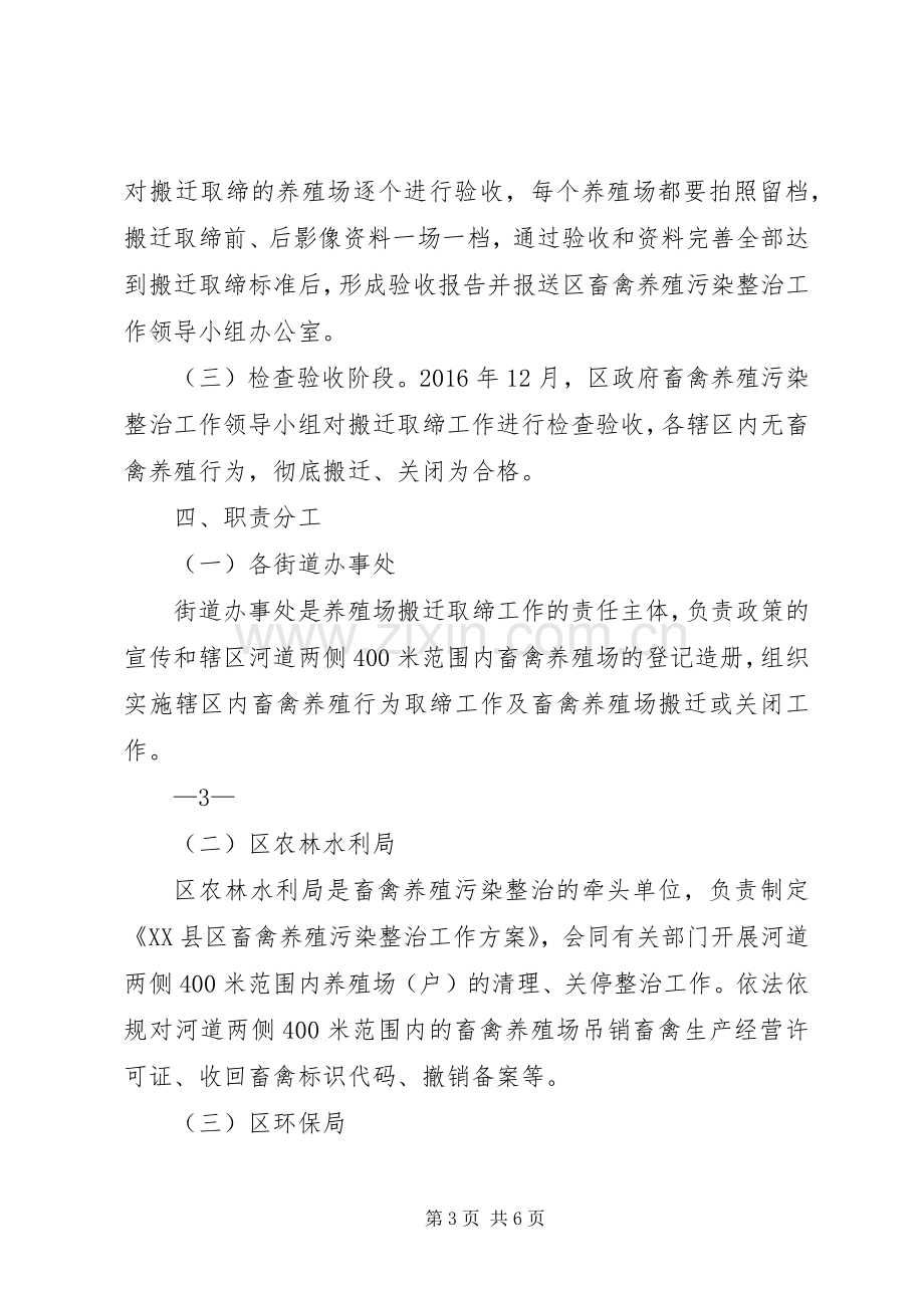 畜禽养殖场污染专项整治工作实施方案 .docx_第3页