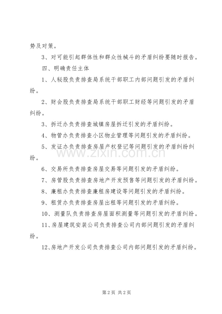 房管局矛盾纠纷排查调处实施方案.docx_第2页