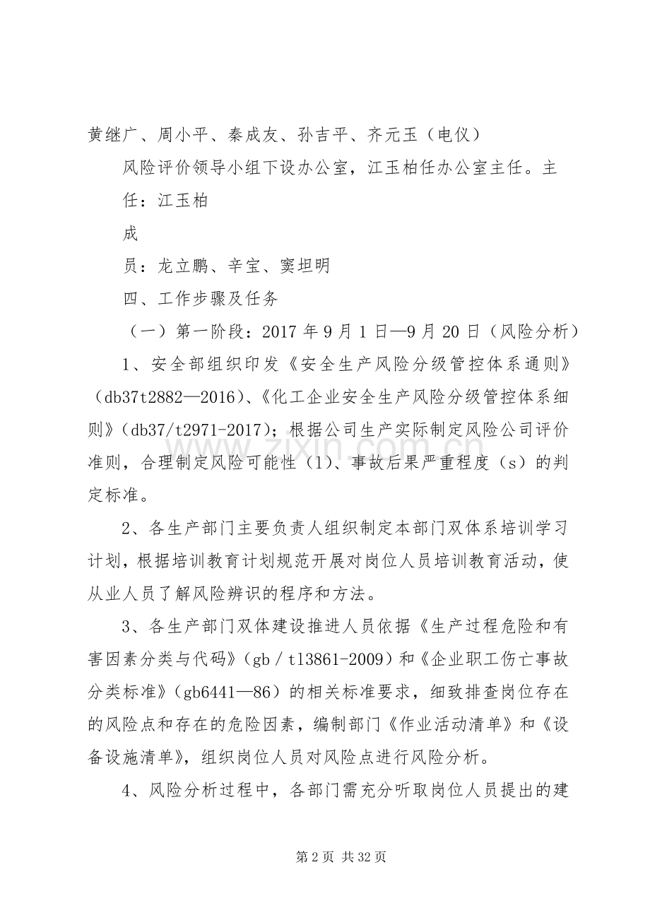 公司XX年双体系建设推进方案.docx_第2页