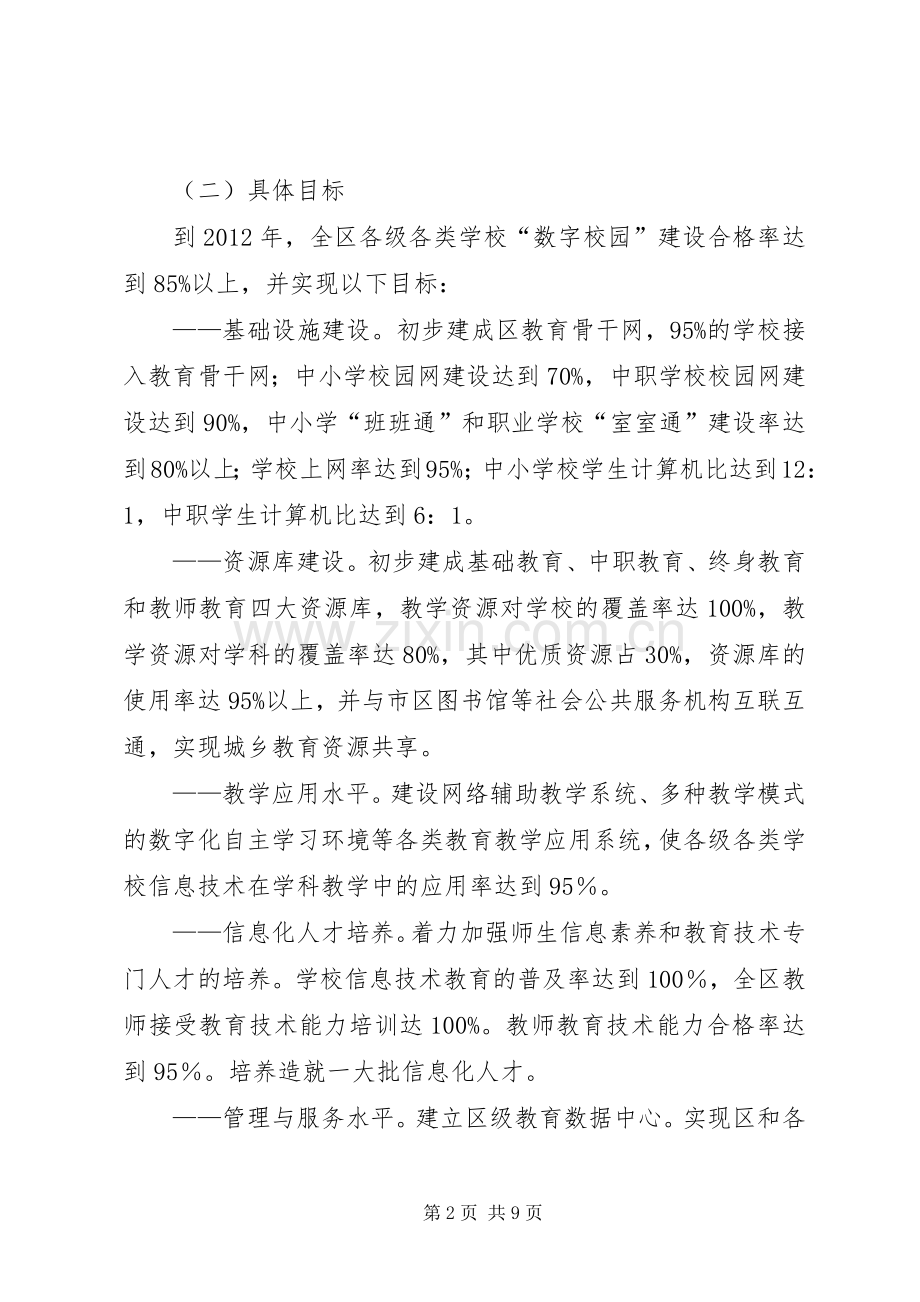 学校数字建设工作实施方案.docx_第2页